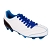 Soccer shoelaces for sports shoes. Wide shoelaces lenght 130 cm royal blue shoelaces 