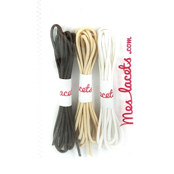 Moka case round and thin laces 45 cm
