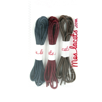 Autumn case round and thin laces 120 cm