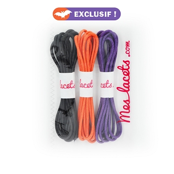 Deadly case round and thin laces 90  cm