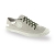 Flat green shoelaces, cotton shoe laces length 55 cm