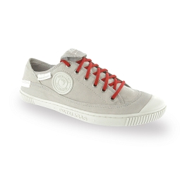 Flat trainers red cotton shoe laces length 40 cm