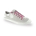 Flat trainers lychee rose cotton shoe laces length 40 cm