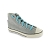 Sport shoes laces / sportswear turquoise flat shoes cotton lace length 90 cm