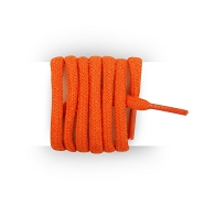 Shoes laces round and thick cotton 110 cm orange