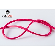 Silicone laces running and trail 110 cm neon pink