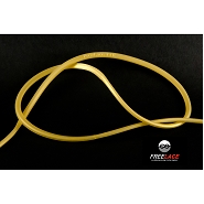 Silicone laces running and trail 110 cm golden beige