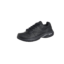 Reebok black walking shoes